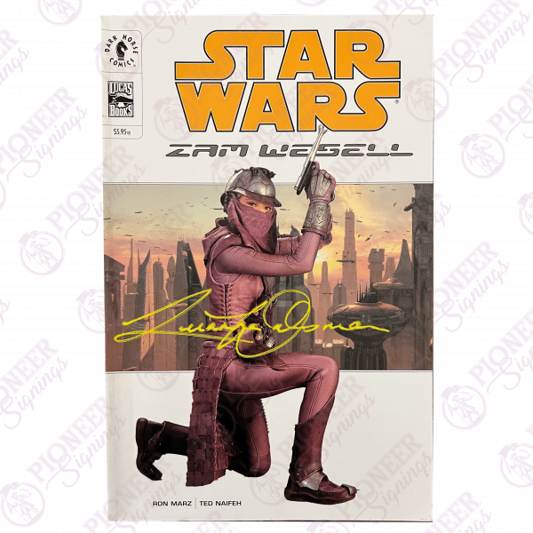 Star Wars 'Zam Wesell' Graphic Novel Comic by Lucas Books signed by Leeanna Walsman - Pioneer Signings