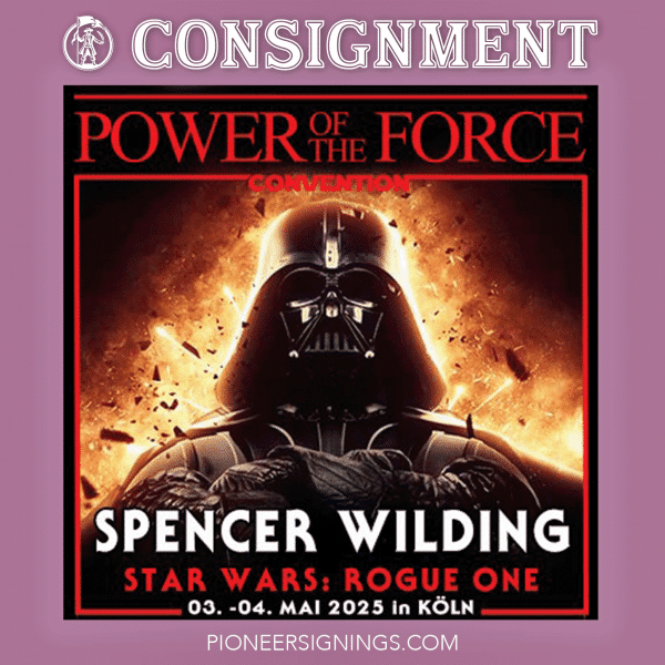 Spencer Wilding - Star Wars - Pioneer Signings