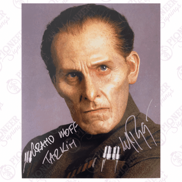 Star Wars: The Revenge of the Sith Grand Moff Tarkin 8" x 10" Print Signed by Wayne Pygram - Pioneer Signings