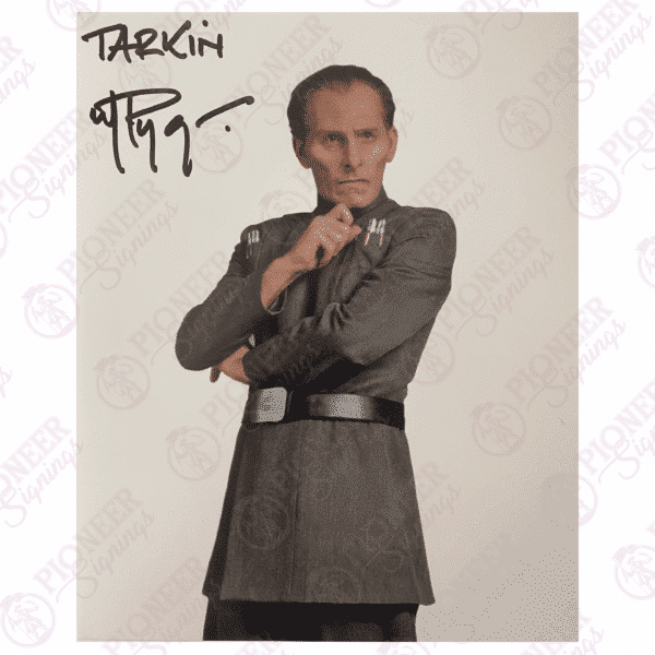 Star Wars: The Revenge of the Sith Grand Moff Tarkin 8" x 10" Print Signed by Wayne Pygram - Pioneer Signings