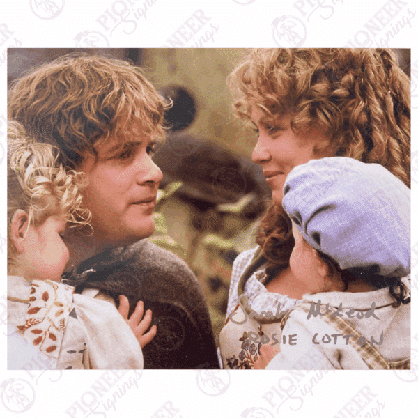 Rosie Cotton 'The Gamgees' 8" x 10" Print Signed by Sarah McLeod - Pioneer Signings