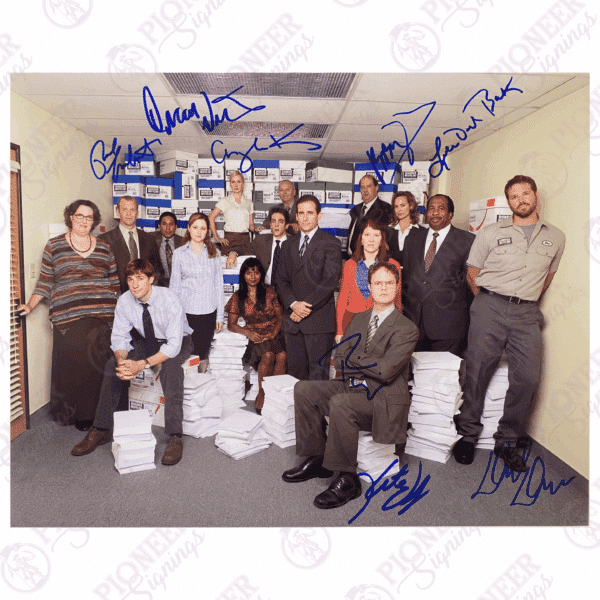 The Office (US) 11" x 14" Multi-cast Signed Print - Pioneer Signings
