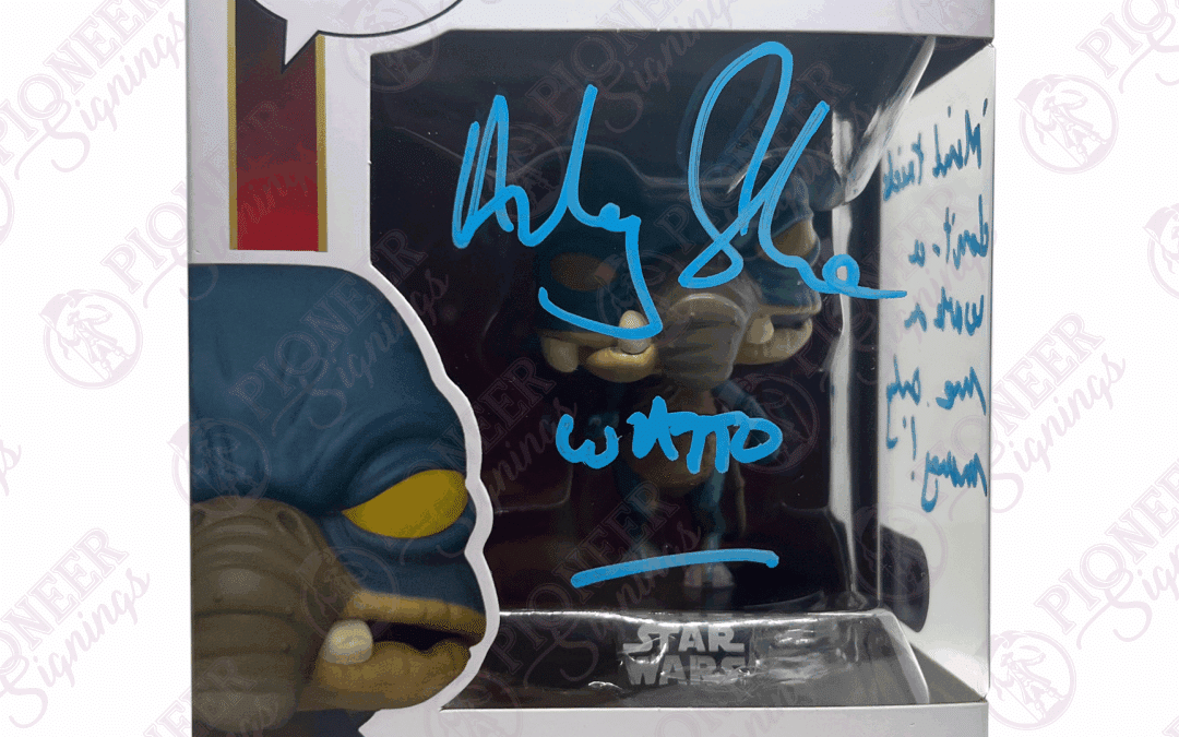 Star Wars: “Watto” Funko Pop with Character Name & Quote in Blue (+CoA)