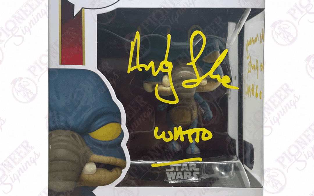 Star Wars: “Watto” Funko Pop with Character Name & Quote in Yellow (+CoA)