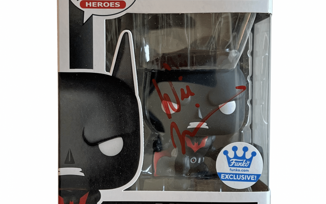 Batman Beyond ‘Batman’ Funko Pop 415 (Signed by Will Friedle) +CoA
