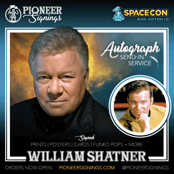 William Shatner - SPACECON - San Antonio - Pionner Signings