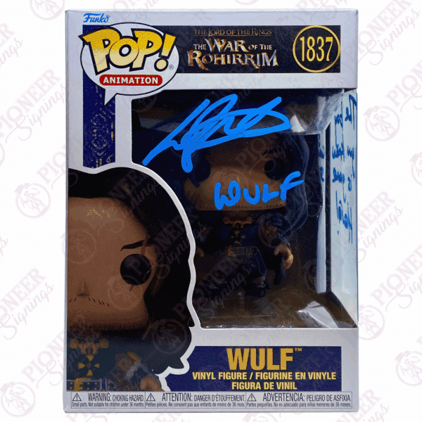 The Lord of the Rings: The War of the Rohirrim - 'Wulf' Funko Pop Package - Luca Pasqualino