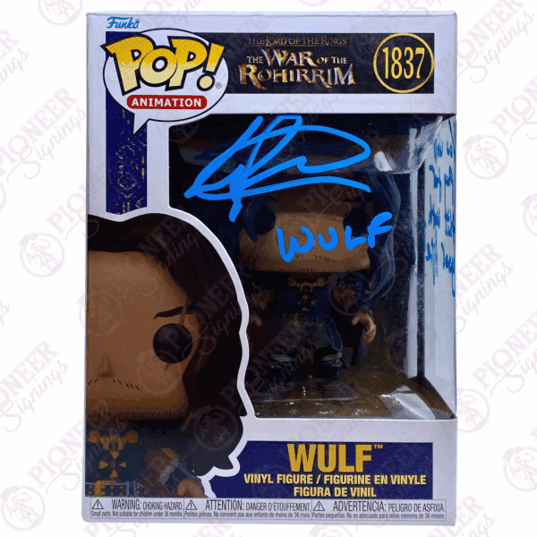 The Lord of the Rings: The War of the Rohirrim - 'Wulf' Funko Pop Package - Luca Pasqualino
