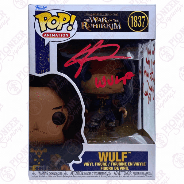 The Lord of the Rings: The War of the Rohirrim - 'Wulf' Funko Pop Package - Luca Pasqualino