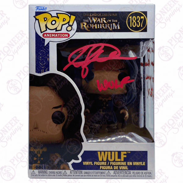 The Lord of the Rings: The War of the Rohirrim - 'Wulf' Funko Pop Package - Luca Pasqualino
