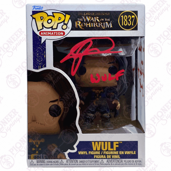The Lord of the Rings: The War of the Rohirrim - 'Wulf' Funko Pop Package - Luca Pasqualino