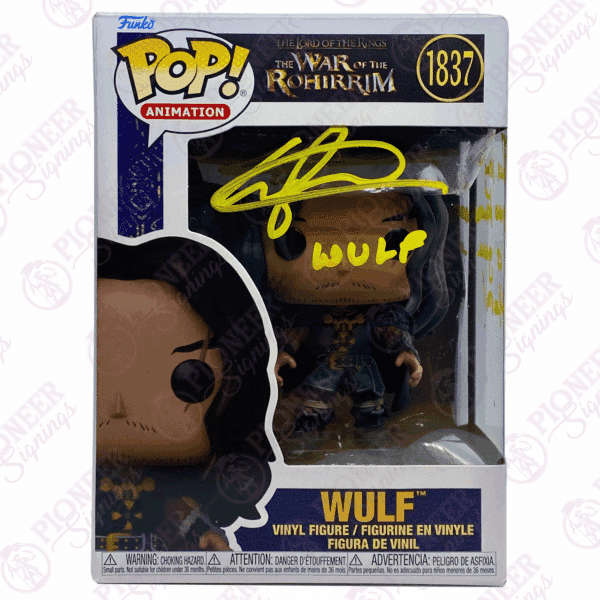 The Lord of the Rings: The War of the Rohirrim - 'Wulf' Funko Pop Package - Luca Pasqualino