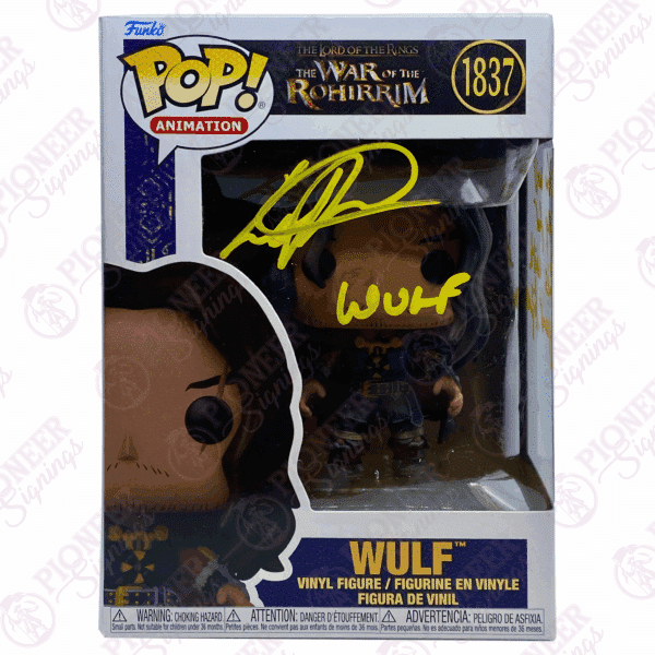 The Lord of the Rings: The War of the Rohirrim - 'Wulf' Funko Pop Package - Luca Pasqualino