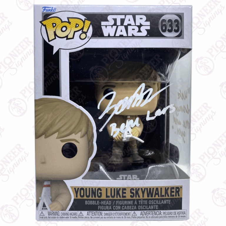 Star Wars - Young Luke Skywalker - 633 Funko Pop! Signed by Bonnie Piesse - Pioneer Signings