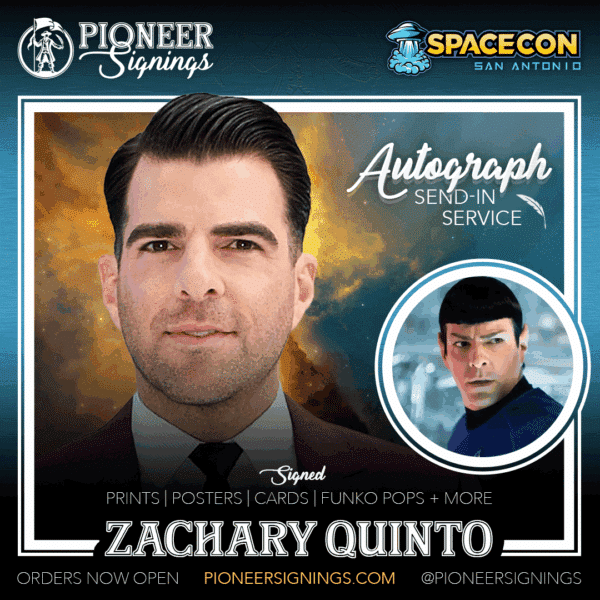 Zachary Quinto - SPACECON - San Antonio - Pionner Signings