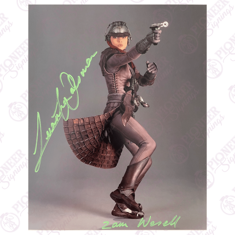 Star Wars: Attack of the Clones Zam Wesell 'Promo' 8" x 10" Print Signed by Leeanna Walsman - Pioneer Signings