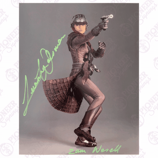 Star Wars: Attack of the Clones Zam Wesell 'Promo' 8" x 10" Print Signed by Leeanna Walsman - Pioneer Signings