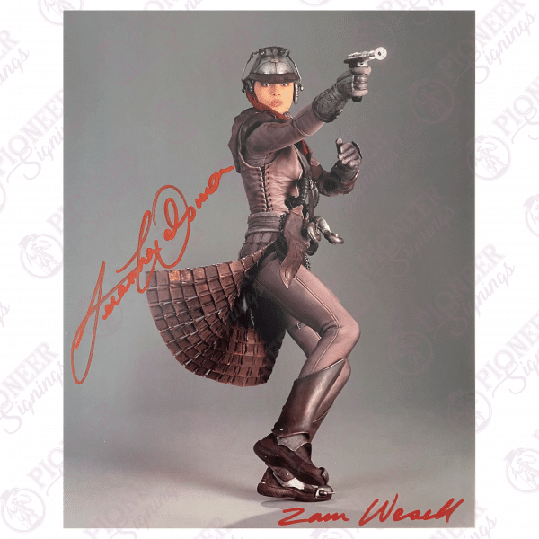 Star Wars: Attack of the Clones Zam Wesell 'Promo' 8" x 10" Print Signed by Leeanna Walsman - Pioneer Signings