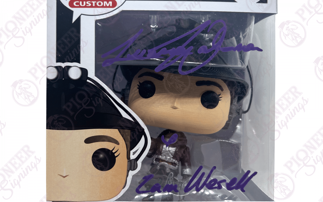 Star Wars “Custom Made” Exclusive “ZAM WESSELL” Funko Pop Signed by Leeanna Walsman with CN (Purple) +Optional CoA