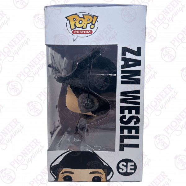 Star Wars "Custom Made" Exclusive "ZAM WESSELL" Funko Pop Signed by Leeanna Walsman with CN - Pioneer Signings