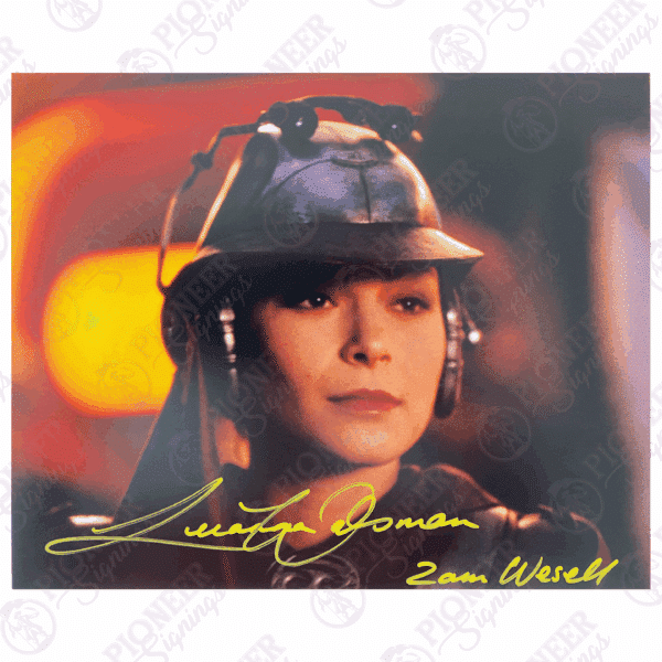 Star Wars: Attack of the Clones Zam Wesell 8" x 10" Print Signed by Leeanna Walsman - Pioneer Signings