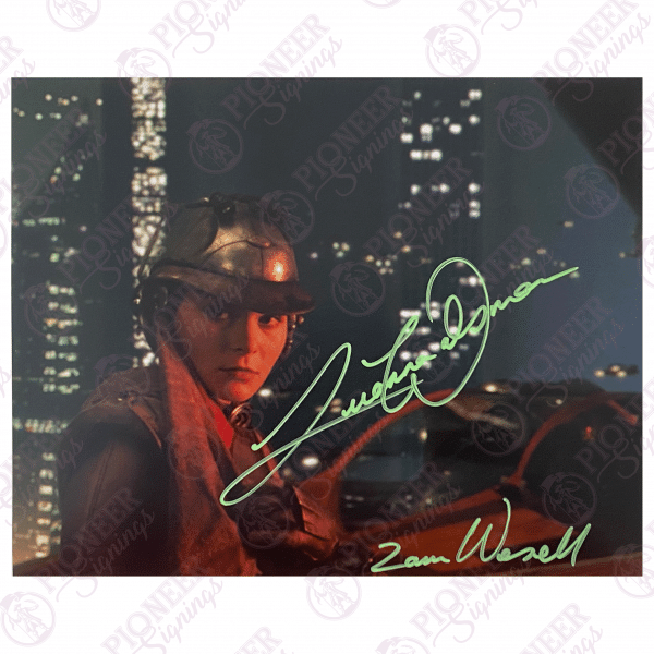 Star Wars: Attack of the Clones Zam Wesell 'Speeder' 8" x 10" Print Signed by Leeanna Walsman - Pioneer Signings
