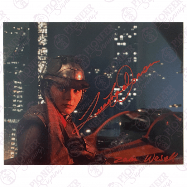 Star Wars: Attack of the Clones Zam Wesell 'Speeder' 8" x 10" Print Signed by Leeanna Walsman - Pioneer Signings