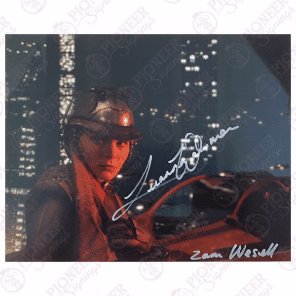Star Wars: Attack of the Clones Zam Wesell 'Speeder' 8" x 10" Print Signed by Leeanna Walsman - Pioneer Signings