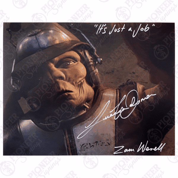 Zam Wesell 'True Form' 11" x 14" Print Signed by Leeanna Walsman with Quote - Pioneer Signings