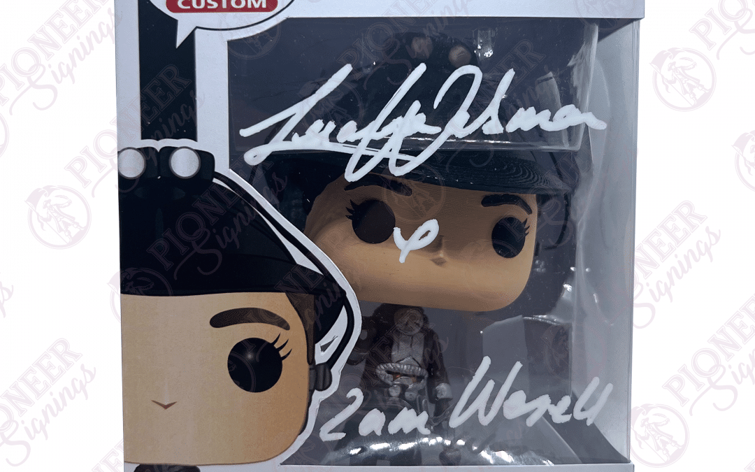 Star Wars “Custom Made” Exclusive “ZAM WESSELL” Funko Pop Signed by Leeanna Walsman with CN (White) +Optional CoA