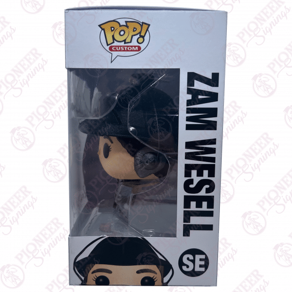 Star Wars "Custom Made" Exclusive "ZAM WESSELL" Funko Pop Signed by Leeanna Walsman with CN - Pioneer Signings